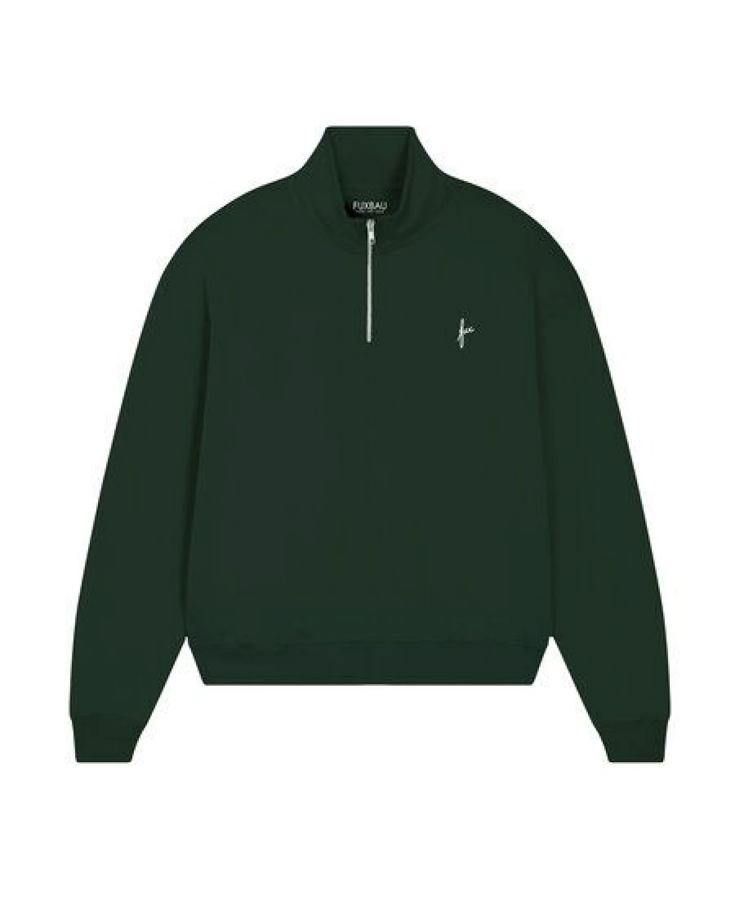 FUXBAU Frauen fux Half Zip Sweater – Ansicht 2