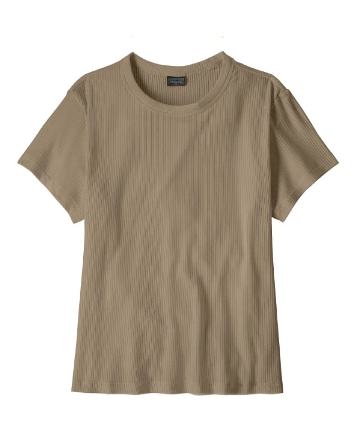 Patagonia - Women's Rib Knit Top - T-Shirt Gr XS beige