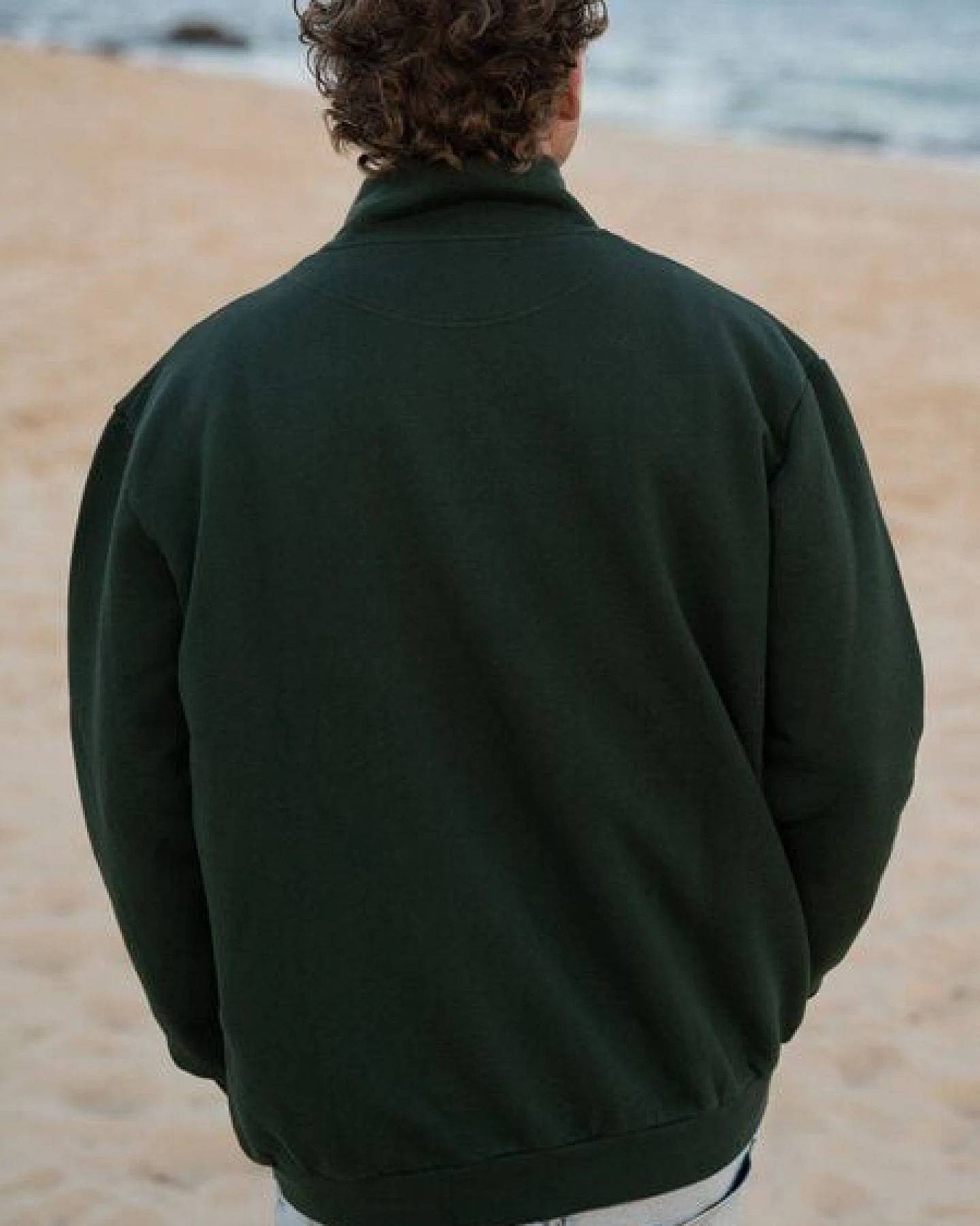 FUXBAU Männer fux Half Zip Sweater – Ansicht 4