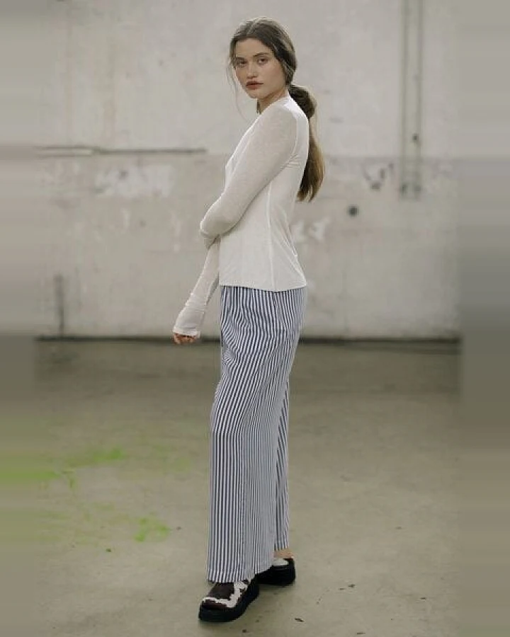 IVA RYCH Hose mit Streifen I Deadstock