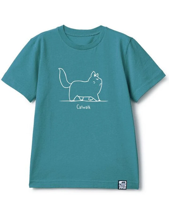 GARY MASH Kinder T-Shirt Catwalk aus Bio-Baumwolle