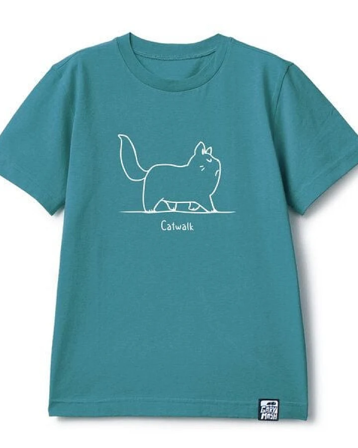 GARY MASH Kinder T-Shirt Catwalk aus Bio-Baumwolle