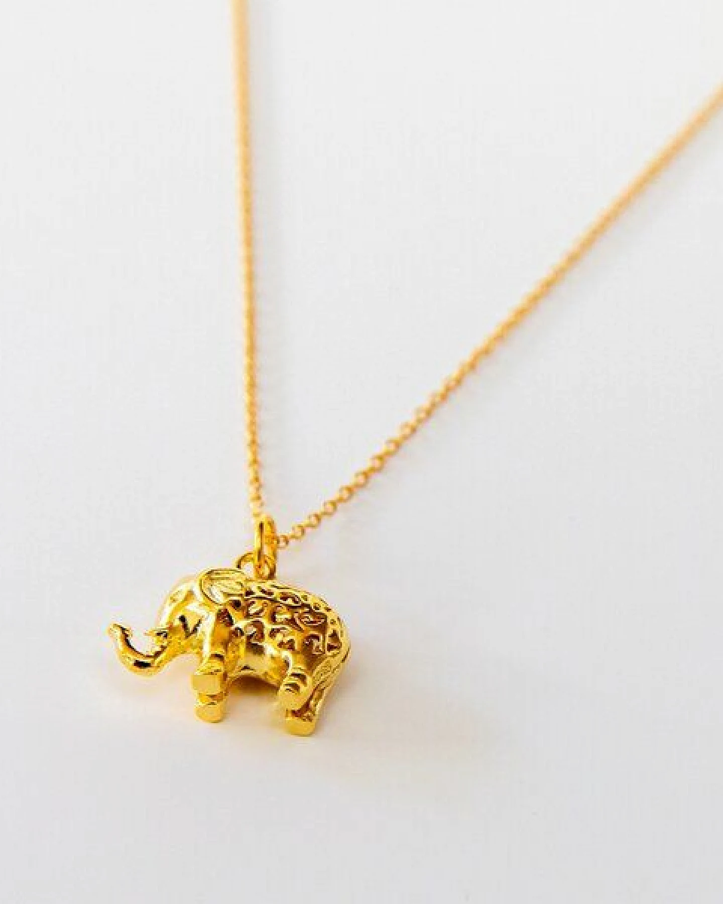 Divasya Gold-Halskette Elephant Soul – Ansicht 3