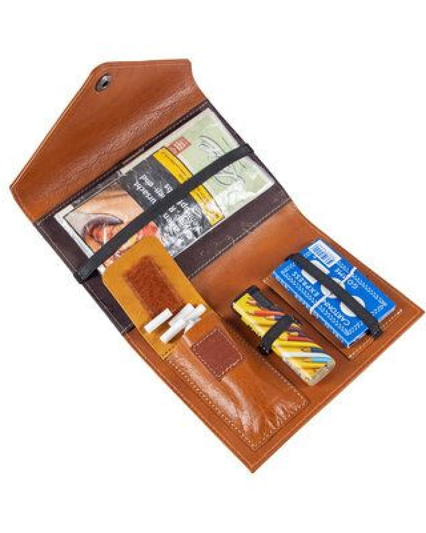 Alpenleder Tabaktasche MAXI – Ansicht 4