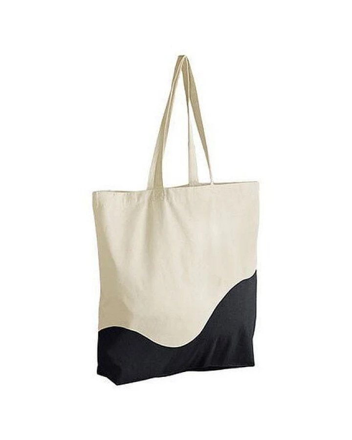 Westford Mill EarthAware Organic Wave Print Tasche Shopper Einkaufstasche