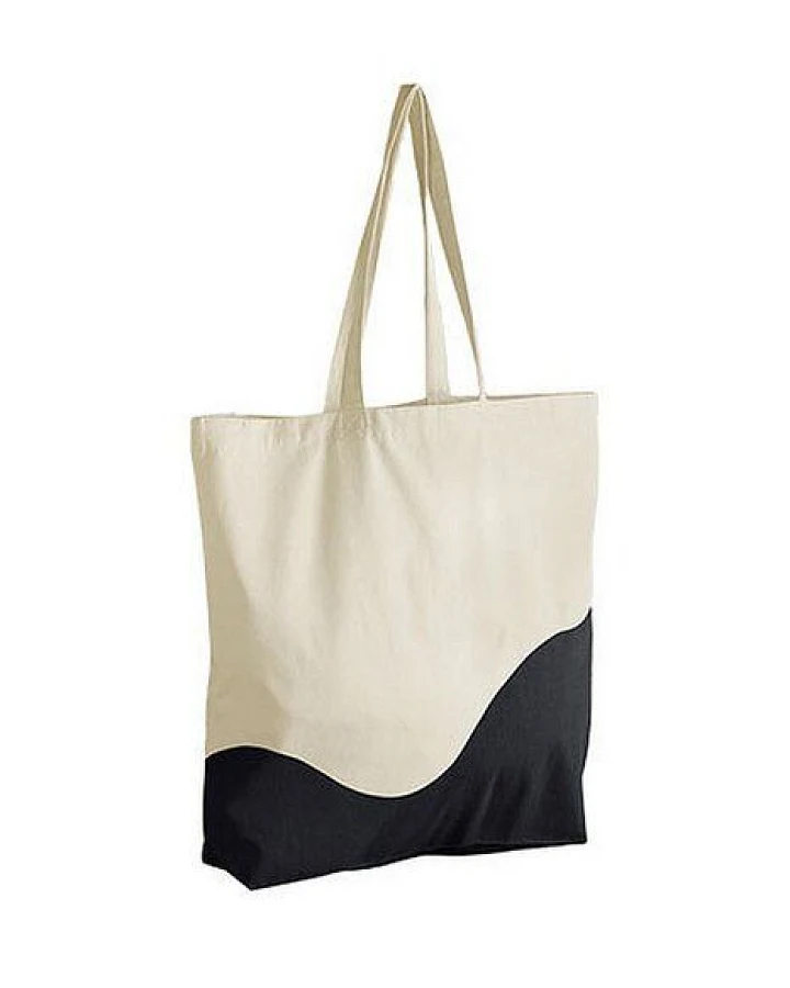 Westford Mill EarthAware Organic Wave Print Tasche Shopper Einkaufstasche