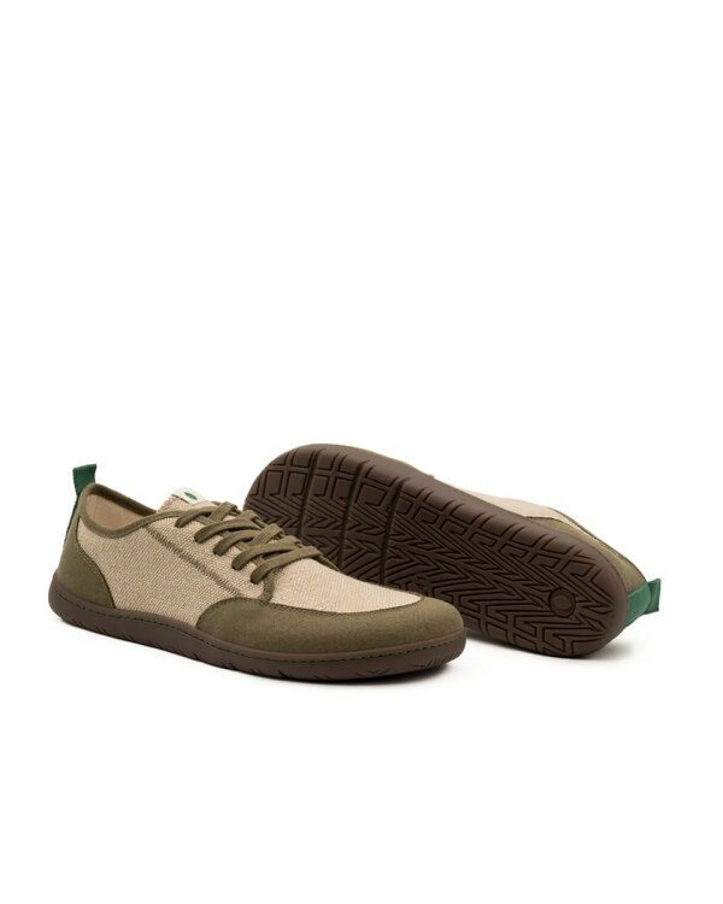 Vesica Piscis Footwear CLAXTON vegan barefoot khaki-natural linen – Ansicht 2