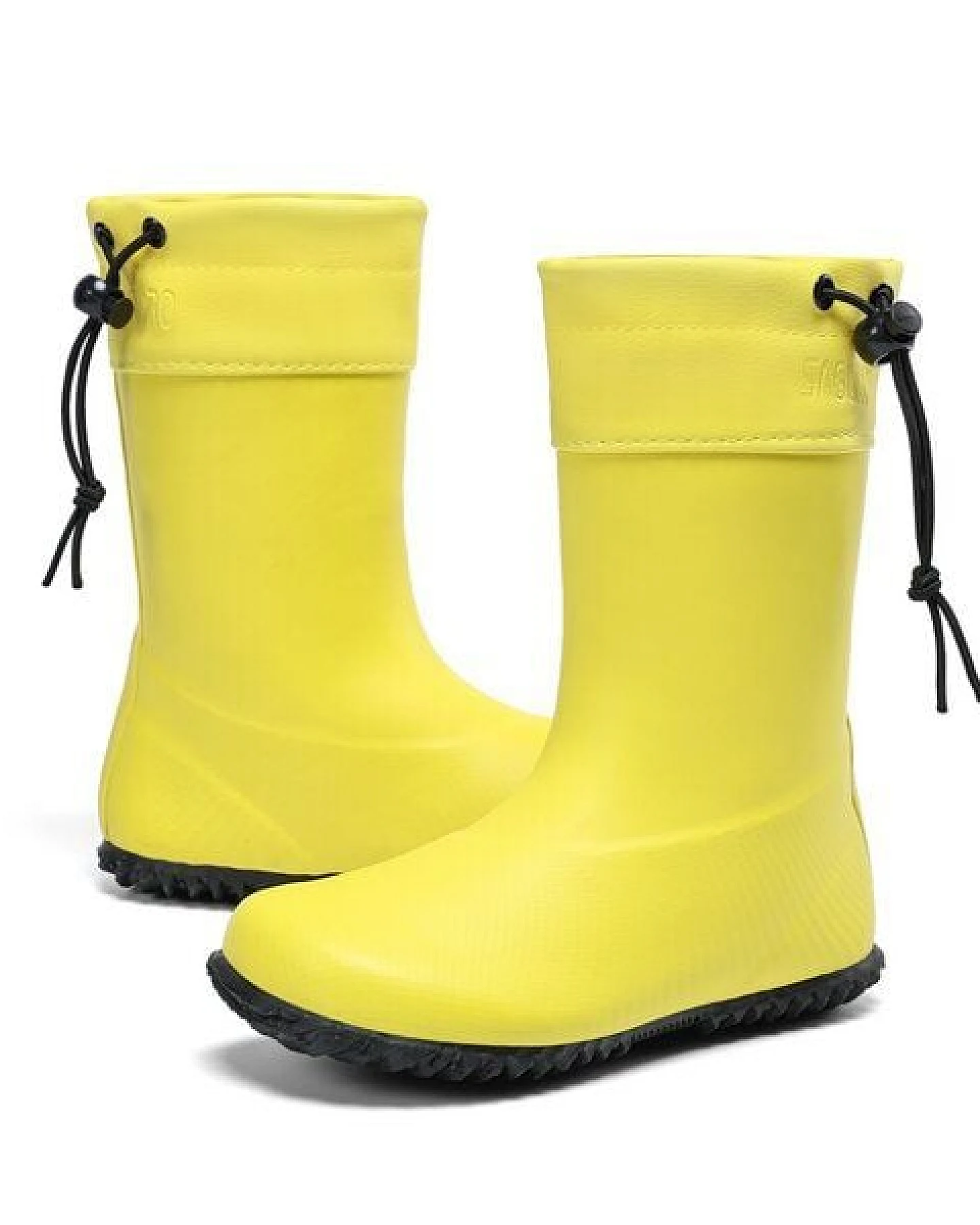 SAGUARO Gummistiefel Barfußschuhe vegan Winter Regen Stiefel Naturkautschuk gefüttert – Ansicht 3