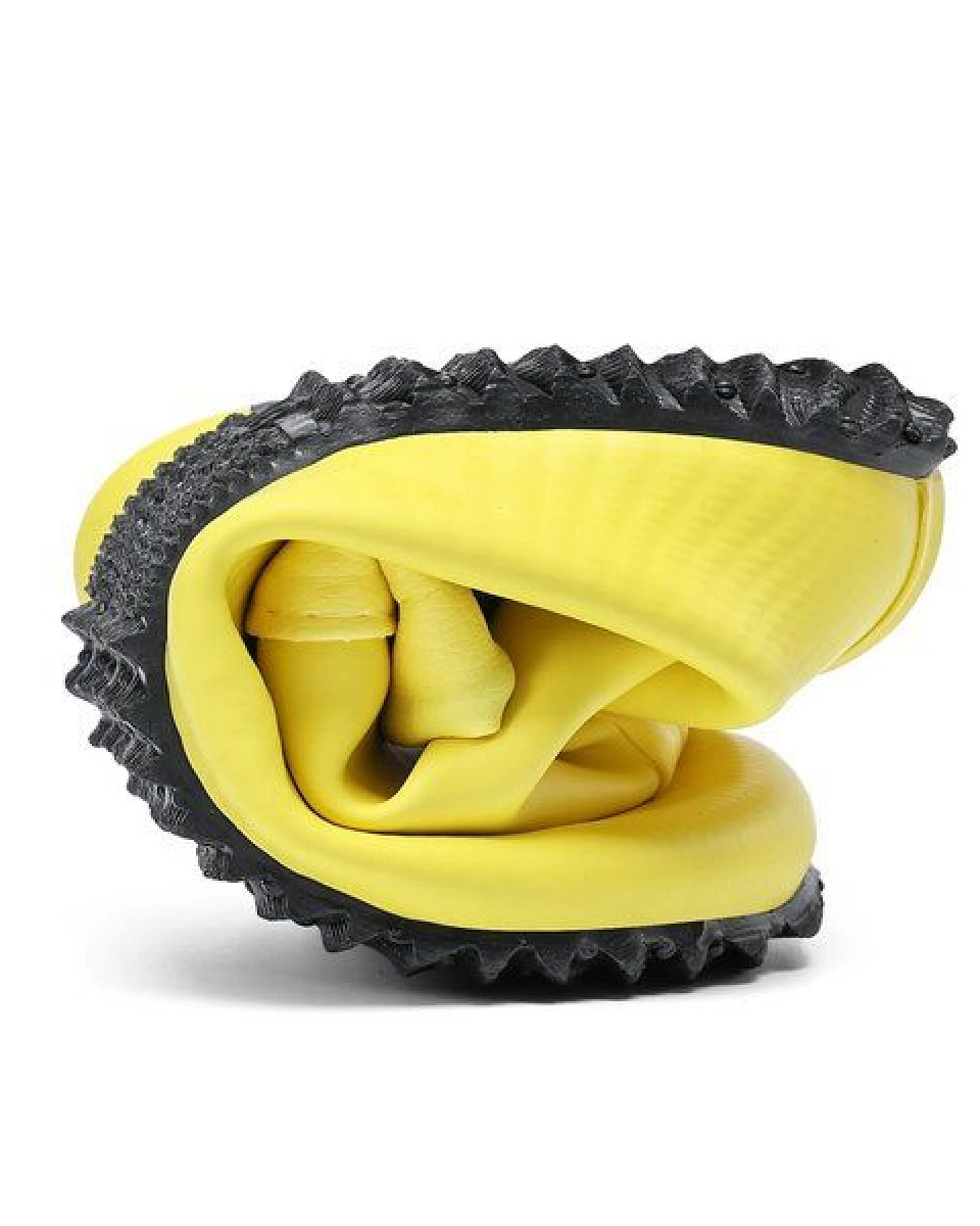 SAGUARO Gummistiefel Barfußschuhe vegan Winter Regen Stiefel Naturkautschuk gefüttert – Ansicht 4