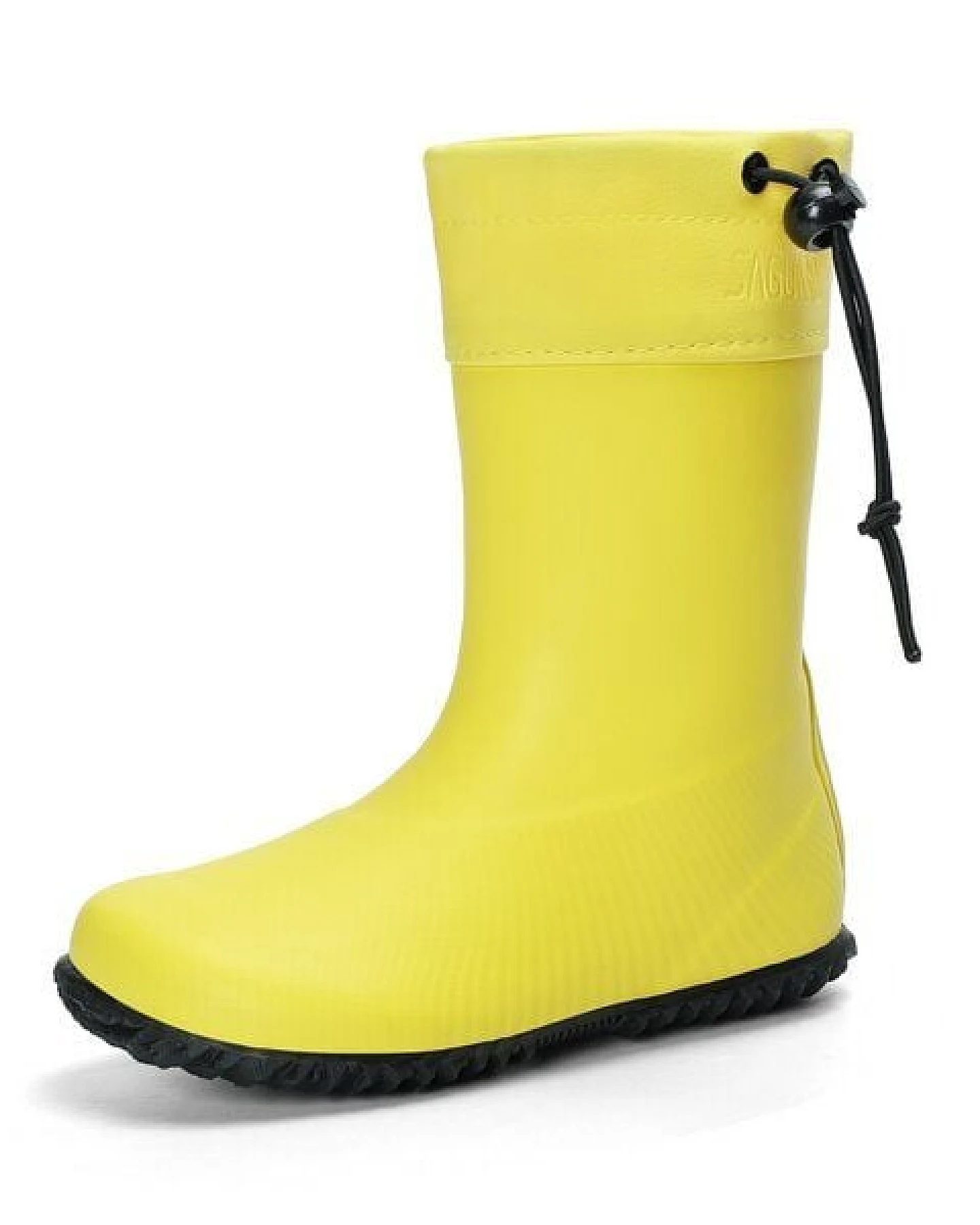 SAGUARO Gummistiefel Barfußschuhe vegan Winter Regen Stiefel Naturkautschuk gefüttert – Ansicht 3