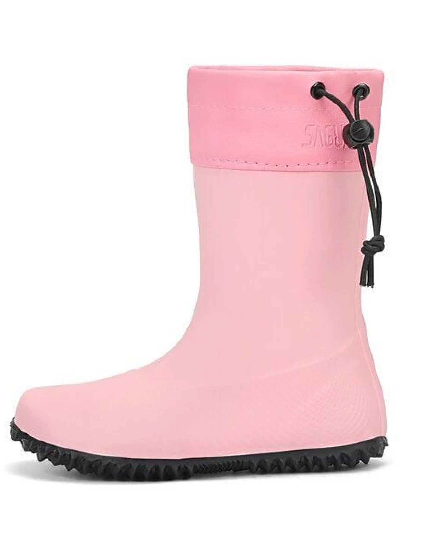 SAGUARO Gummistiefel Barfußschuhe vegan Winter Regen Stiefel Naturkautschuk gefüttert – Ansicht 3