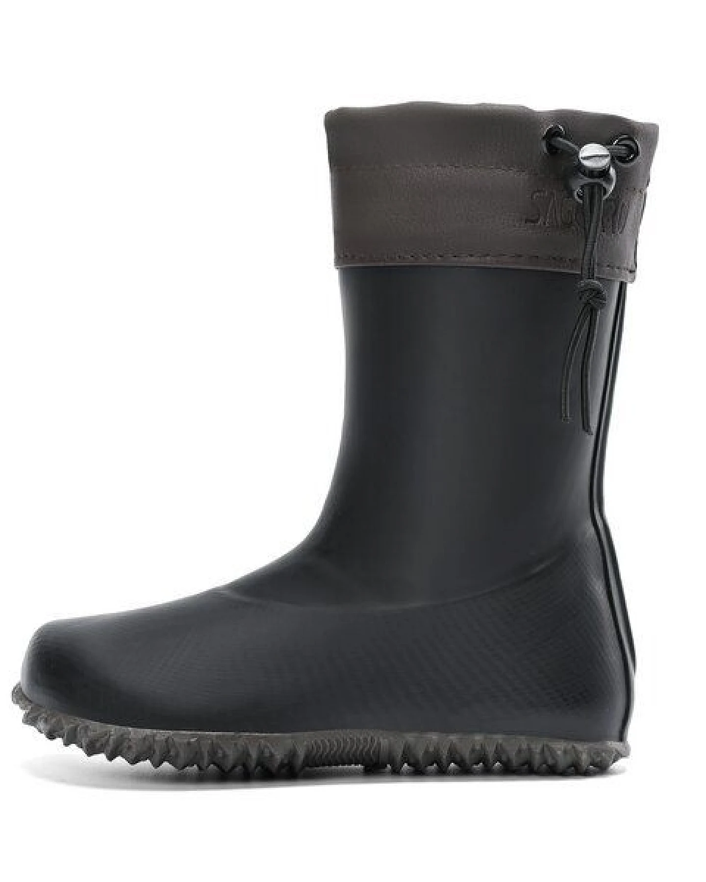 SAGUARO Gummistiefel Barfußschuhe vegan Winter Regen Stiefel Naturkautschuk gefüttert – Ansicht 3