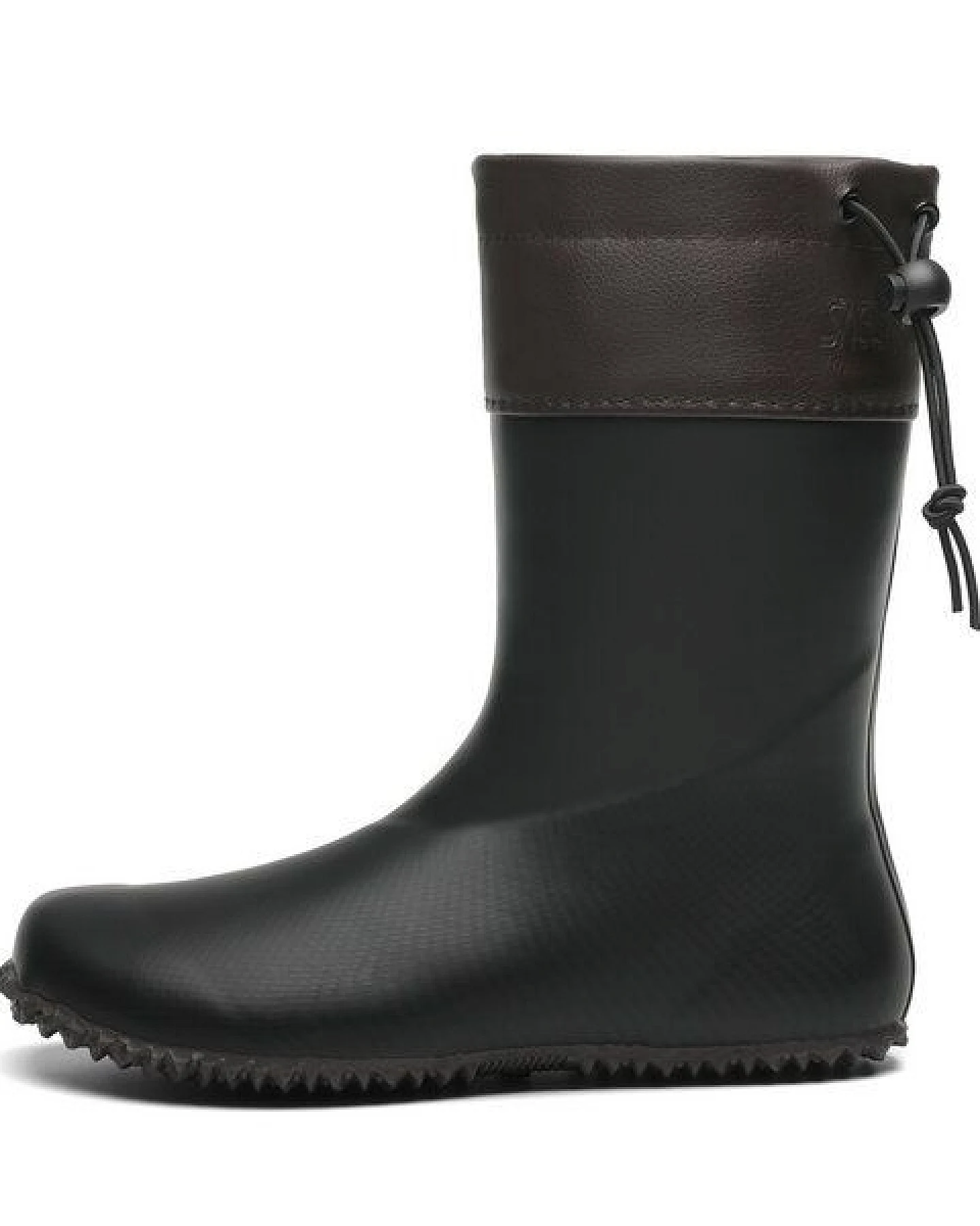 SAGUARO Gummistiefel Barfußschuhe vegan Winter Regen Stiefel Naturkautschuk gefüttert – Ansicht 4