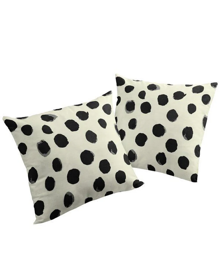 Nature by Adam Kissenhülle aus Leinen und Bio-Baumwolle - Made in Germany - Dots