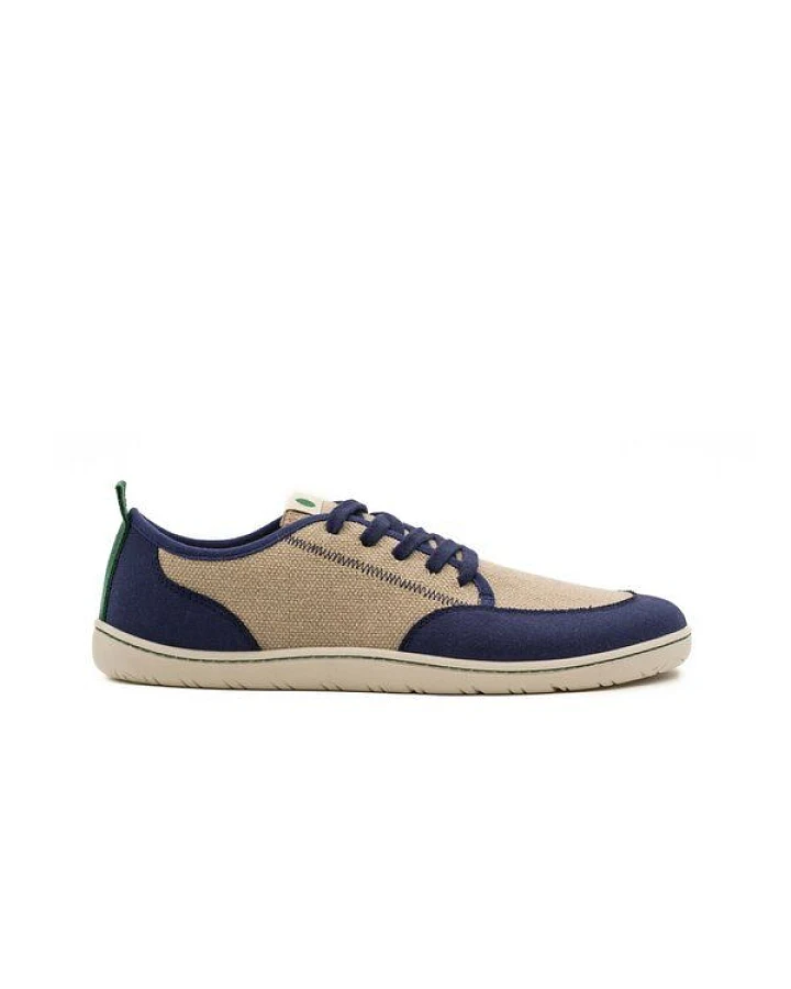 Vesica Piscis Footwear CLAXTON vegan barefoot marine-natural linen