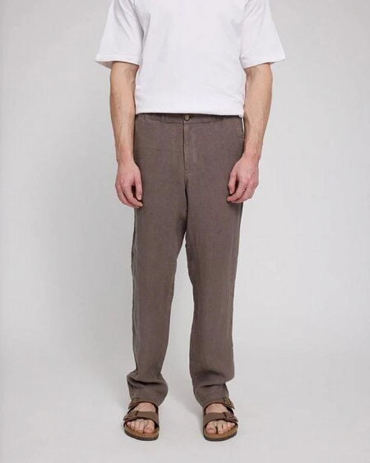 Mazine Hose - Regular Linen - aus Leinen