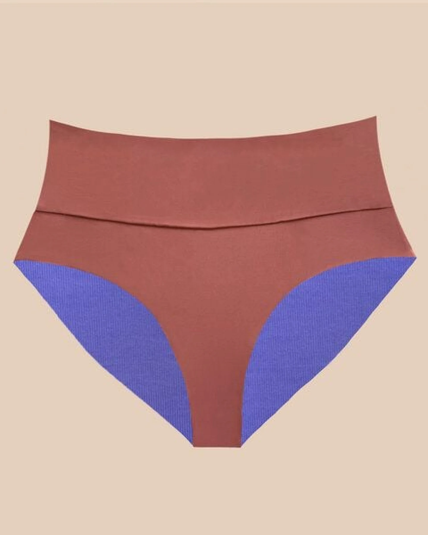 Woodlike Ocean Emee High Waist - wendebar white , rose brown, lila – Ansicht 4