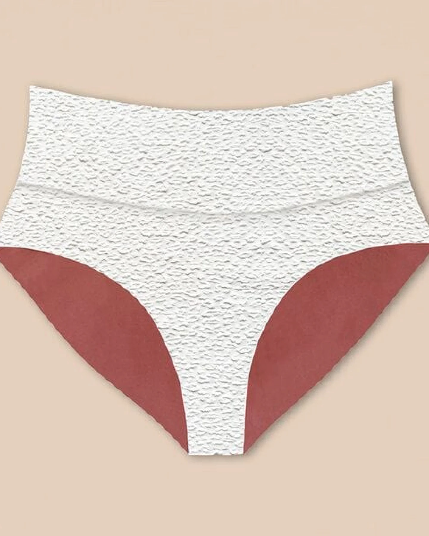 Woodlike Ocean Emee High Waist - wendebar white , rose brown, lila – Ansicht 4