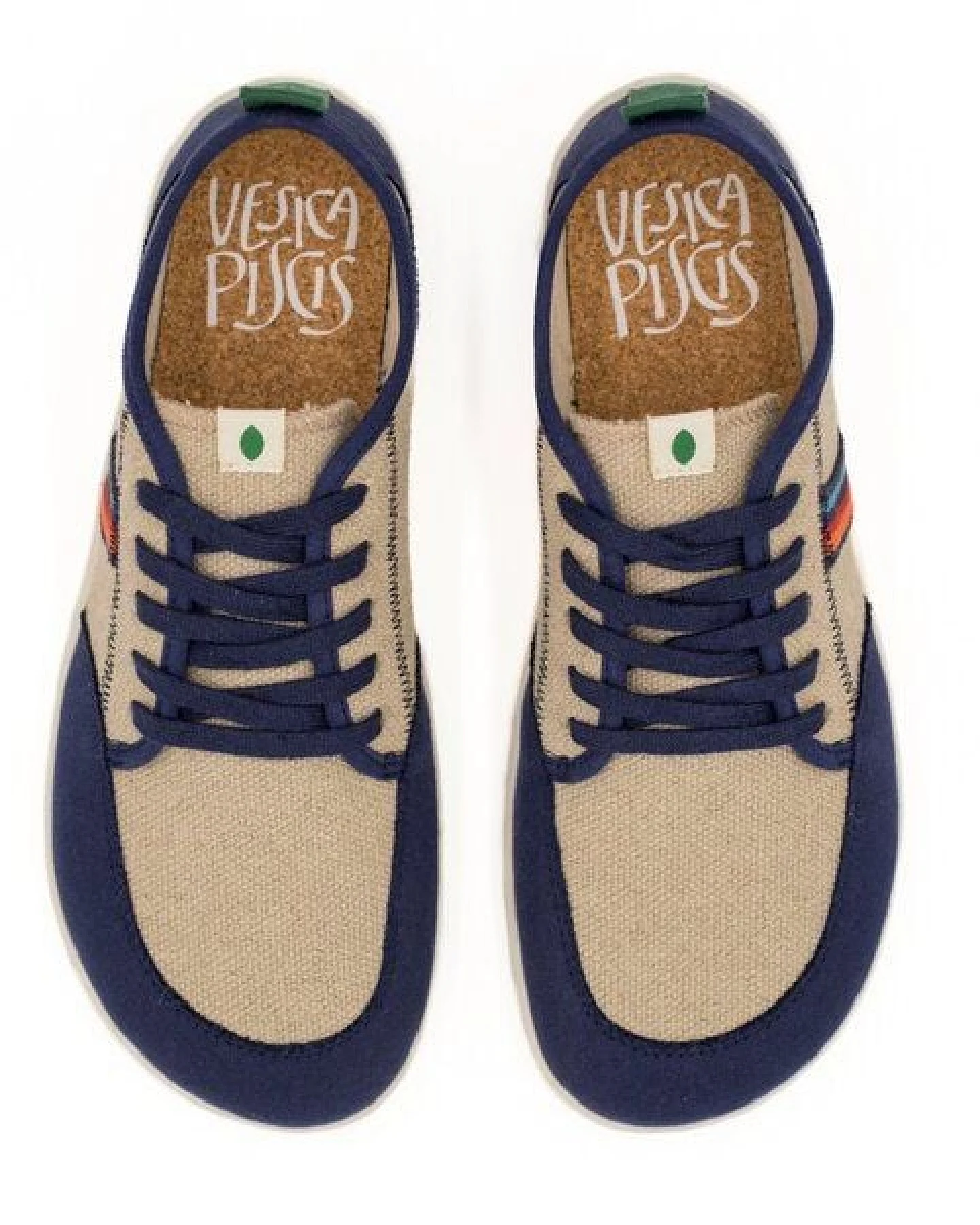 Vesica Piscis Footwear CLAXTON vegan barefoot multi-colored stripe – Ansicht 3