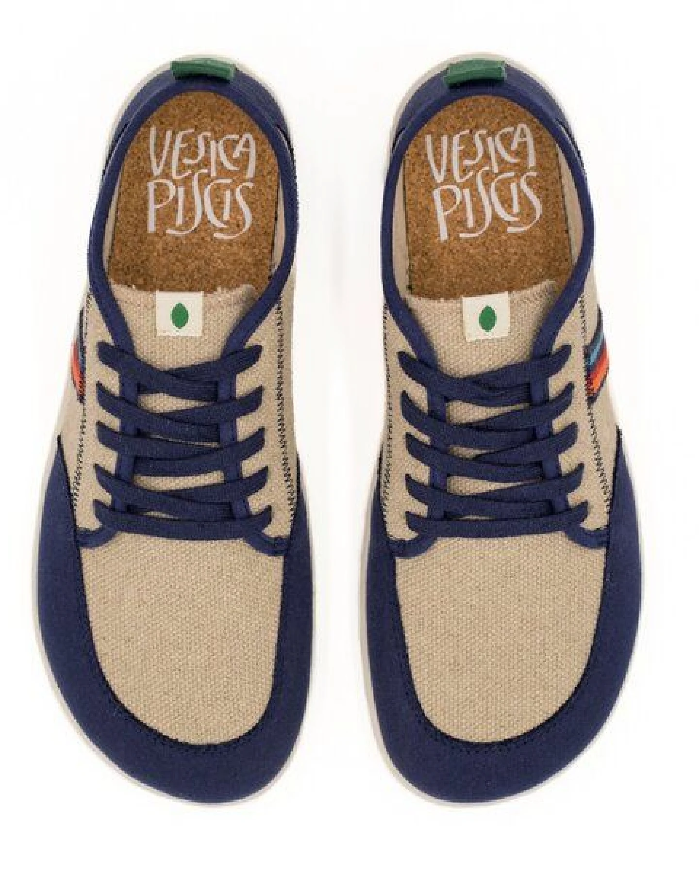 Vesica Piscis Footwear CLAXTON vegan barefoot multi-colored stripe – Ansicht 3
