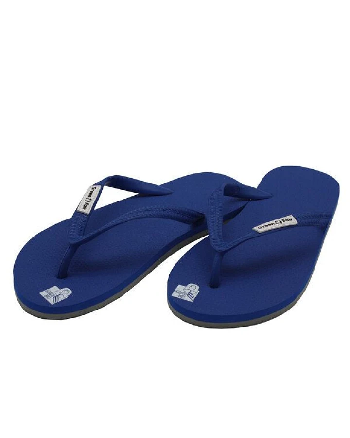 Green&Fair phlip phlops nauticalblue/grey