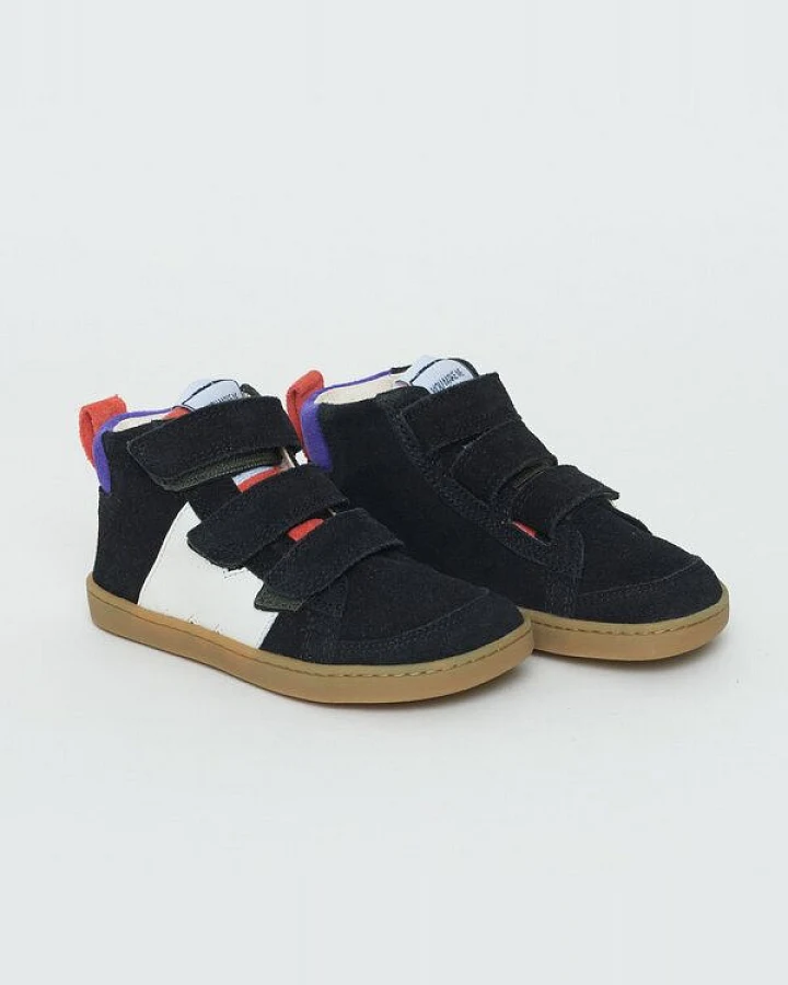 Mikusasa Barfußsneaker Sana mit Klettverschluß für Kinder Barfußschuh