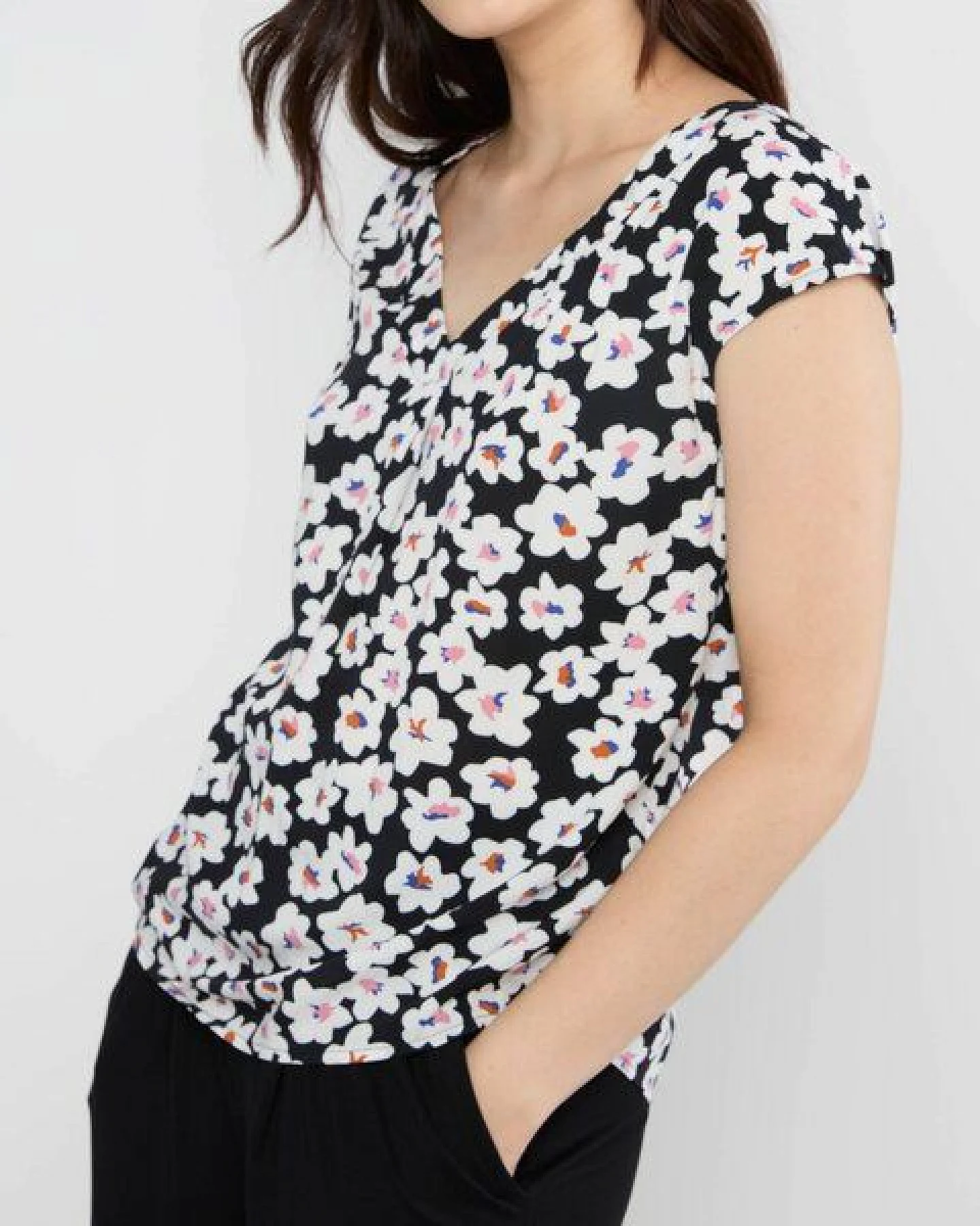 Blutsgeschwister Bluse Liberty Maniac - Sweet Nightshade – Ansicht 2