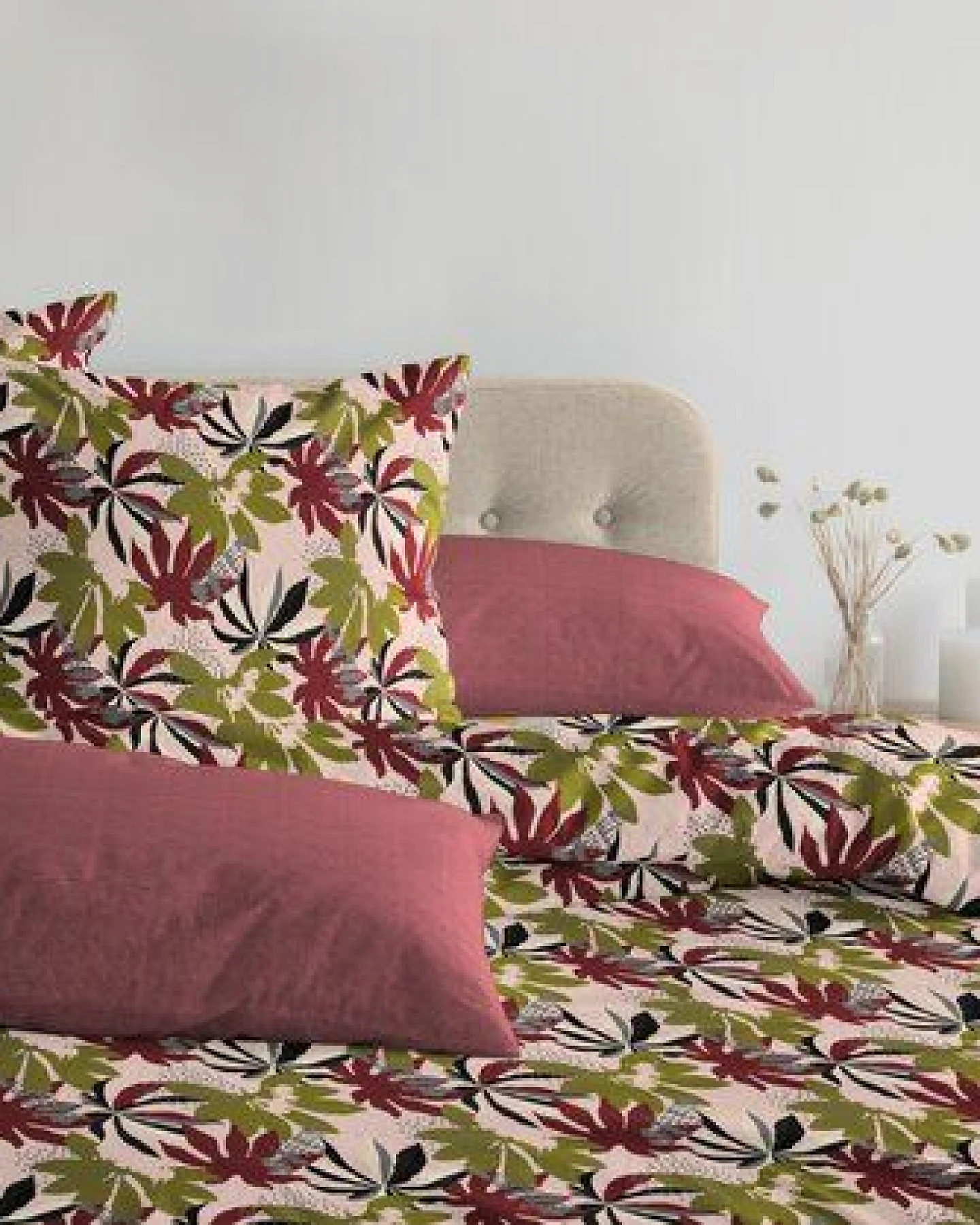 Nature by Adam Kissenhülle aus 100% Bio-Baumwolle - Made in Germany - Jungle – Ansicht 4