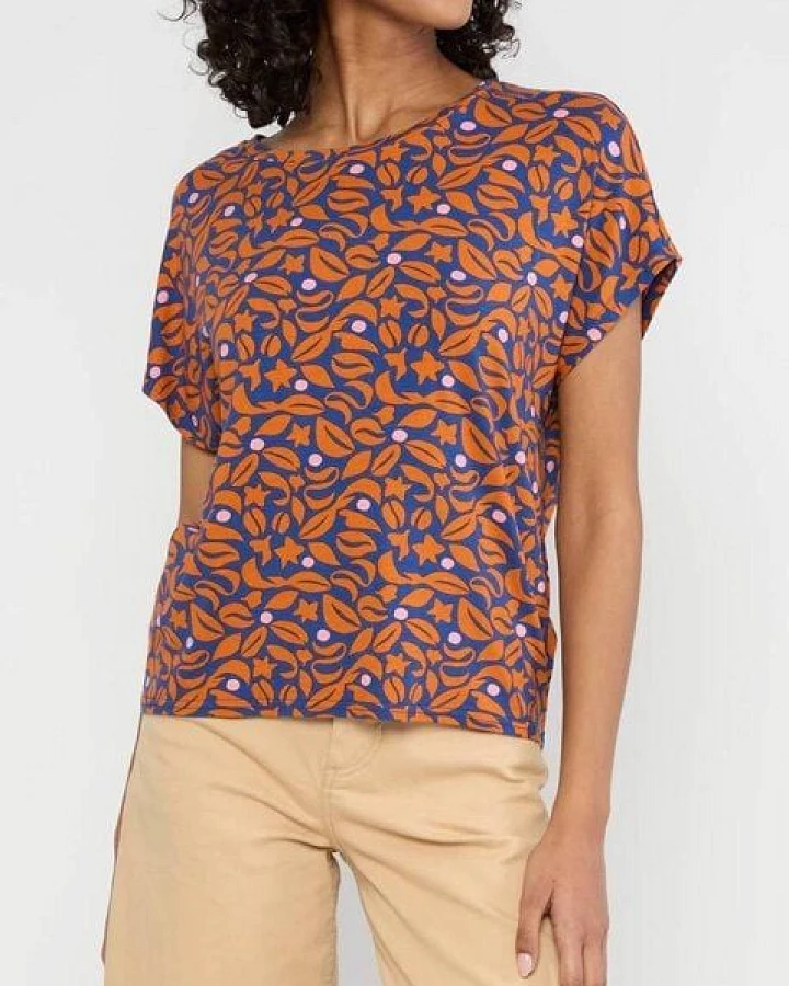 Blutsgeschwister Bluse The Overspacious - Midnight Coffee
