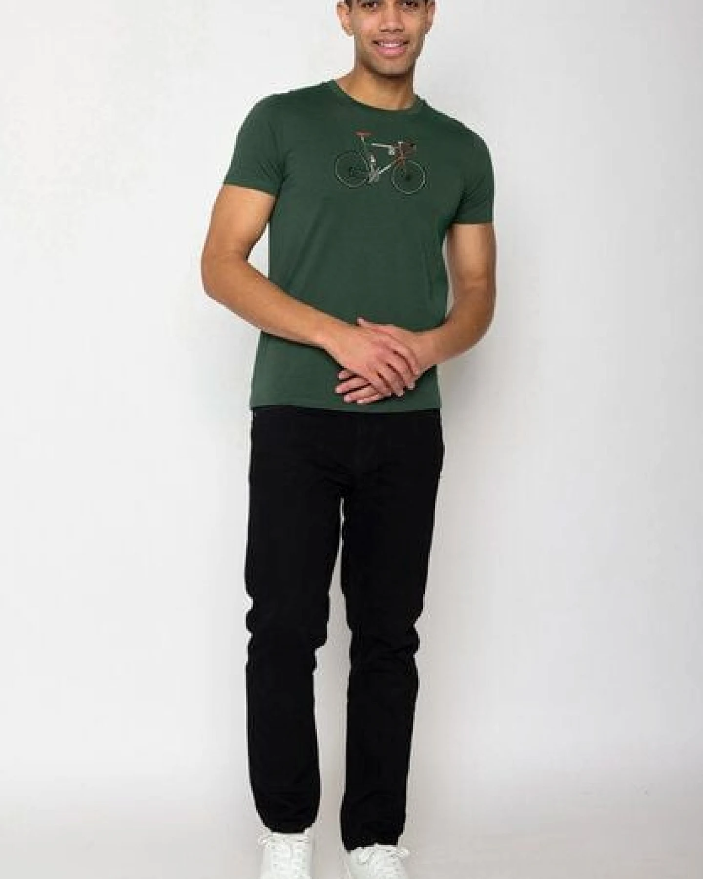 GREENBOMB Print T-Shirt Bike Enzo Guide – Ansicht 4