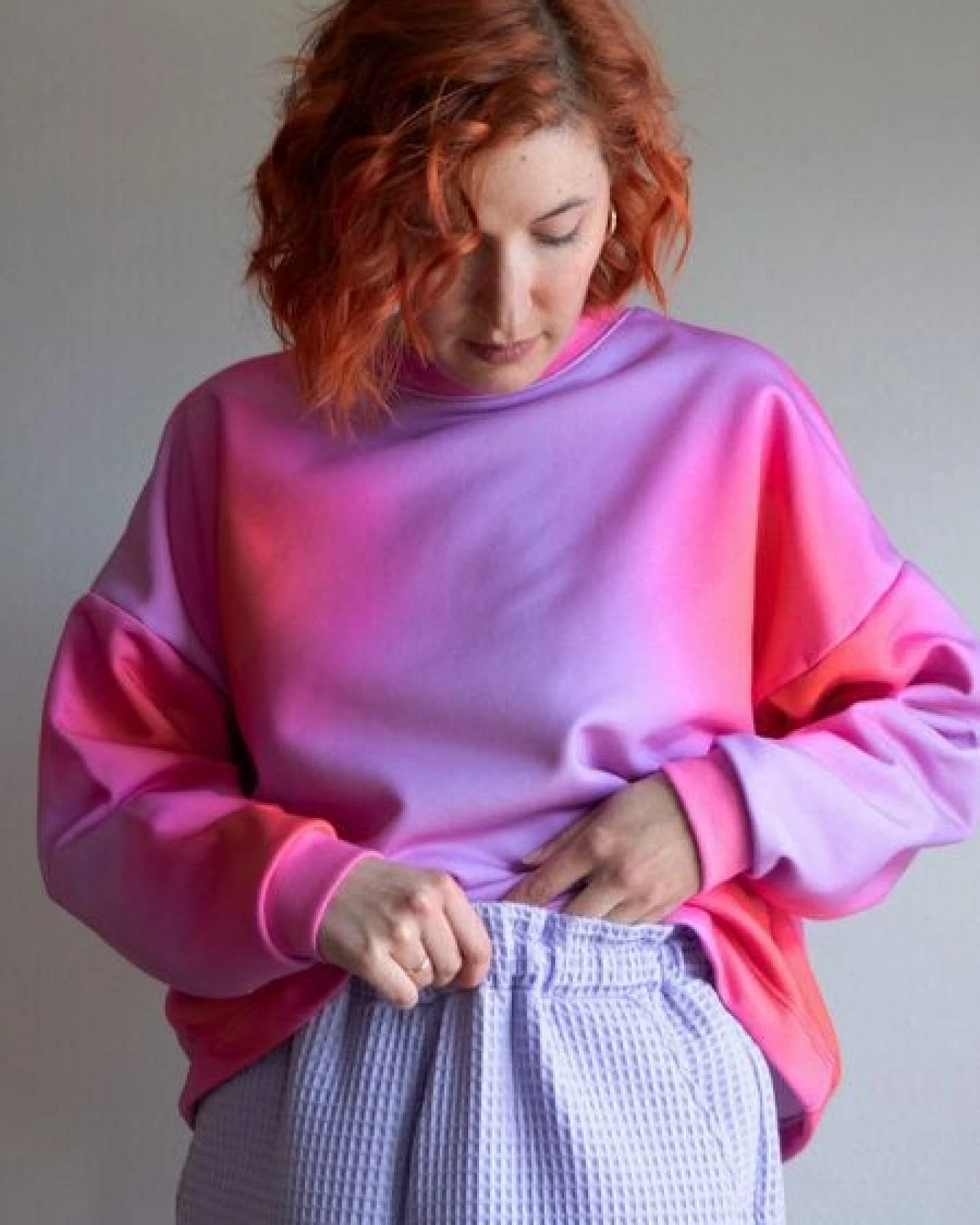 Ecostories Oversized Sweatshirt Glow – Ansicht 3
