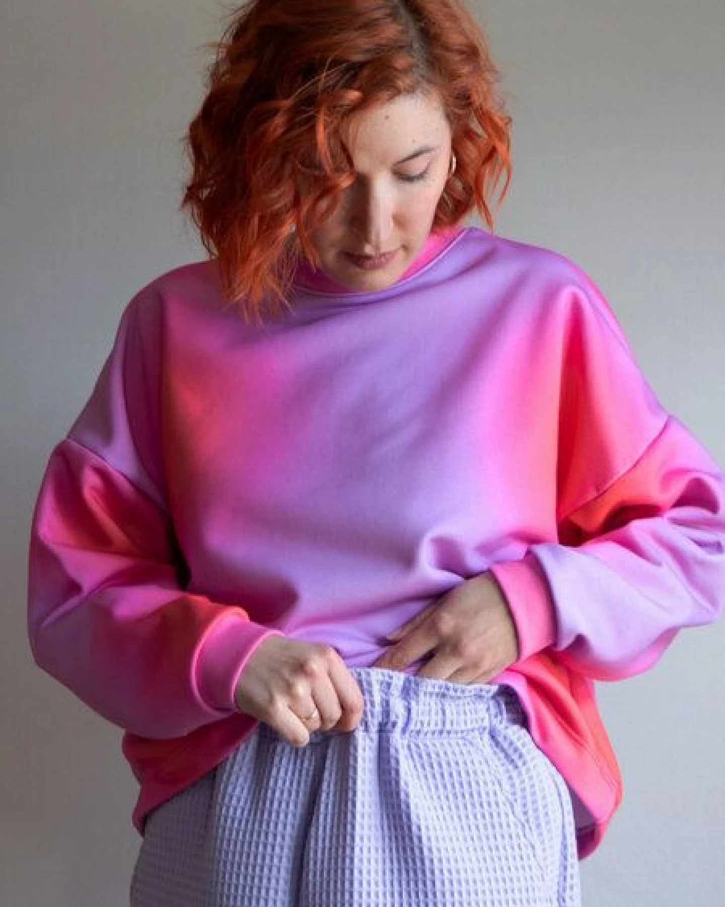 Ecostories Oversized Sweatshirt Glow – Ansicht 3