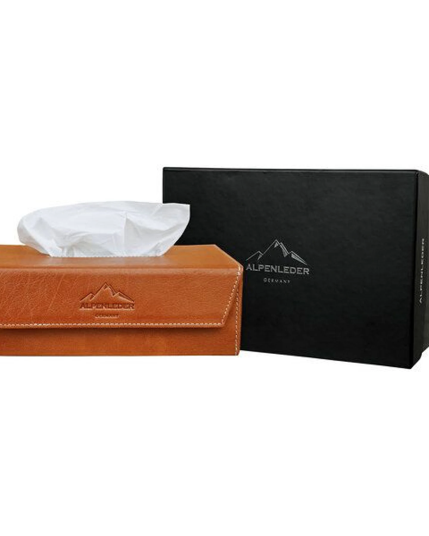 Alpenleder Taschentuchbox KISTERL – Ansicht 2