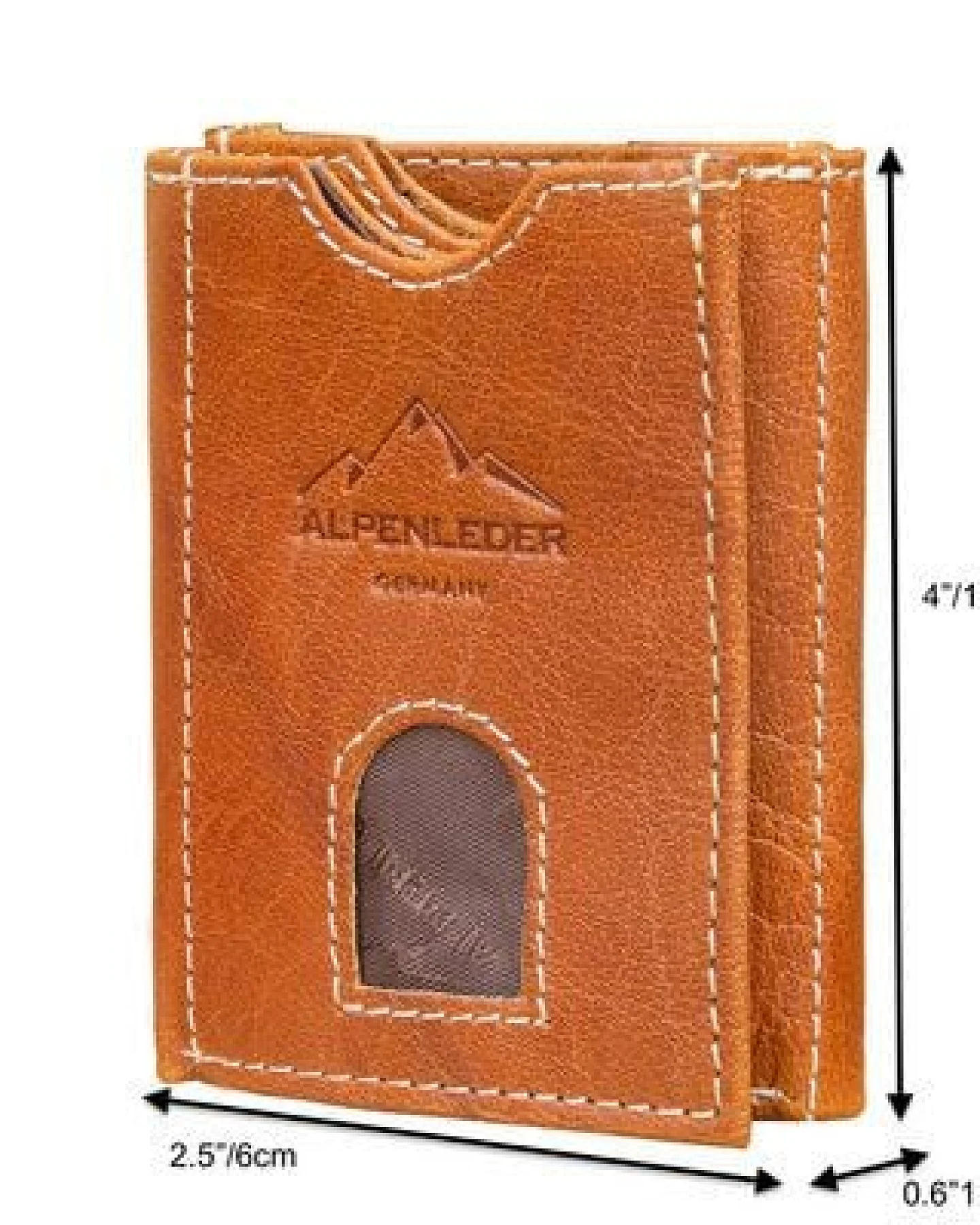 Alpenleder Geldbörse POCKET – Ansicht 3
