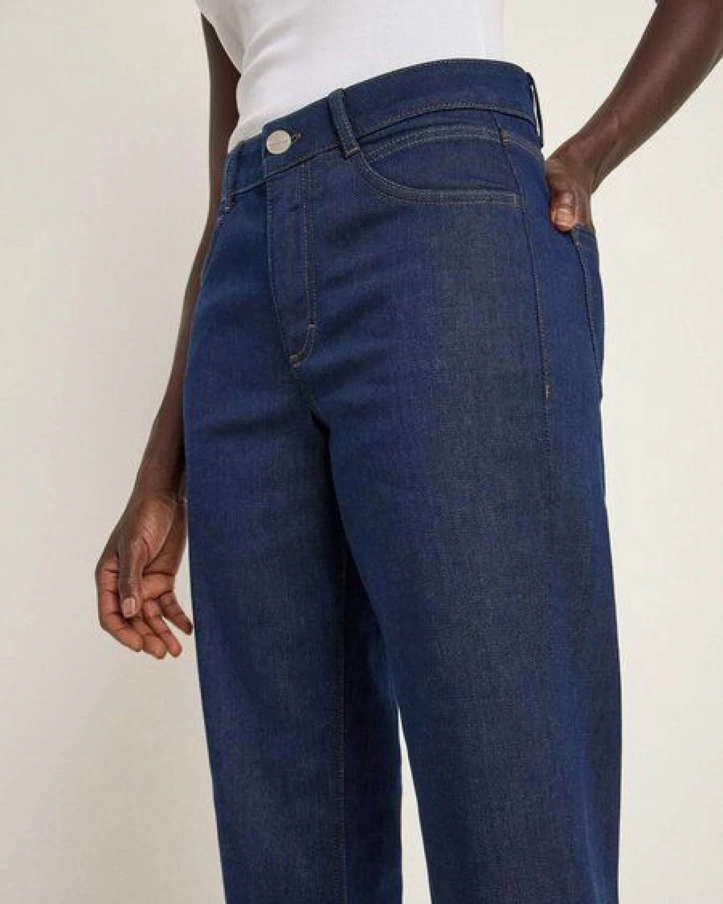 LANIUS Jeans mit Aufschlag (GOTS) aus Bio-Baumwolle – Ansicht 3