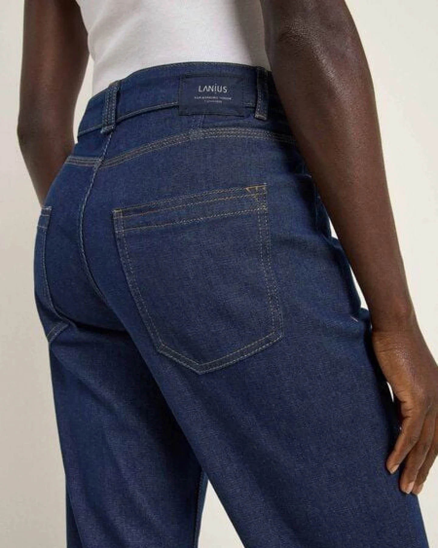 LANIUS Jeans mit Aufschlag (GOTS) aus Bio-Baumwolle – Ansicht 4