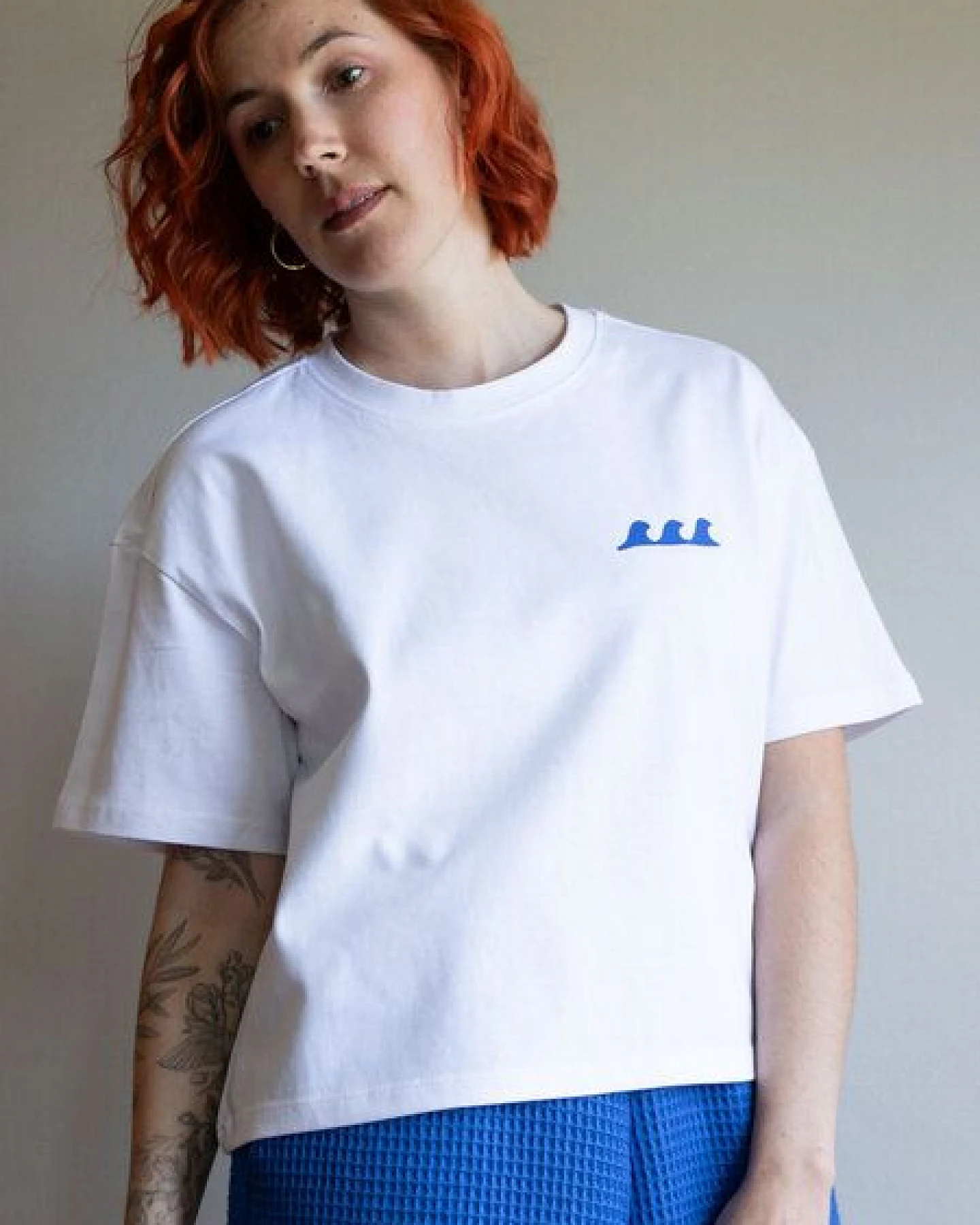 Ecostories Damen T-Shirt – Mach ne Welle – Ansicht 3