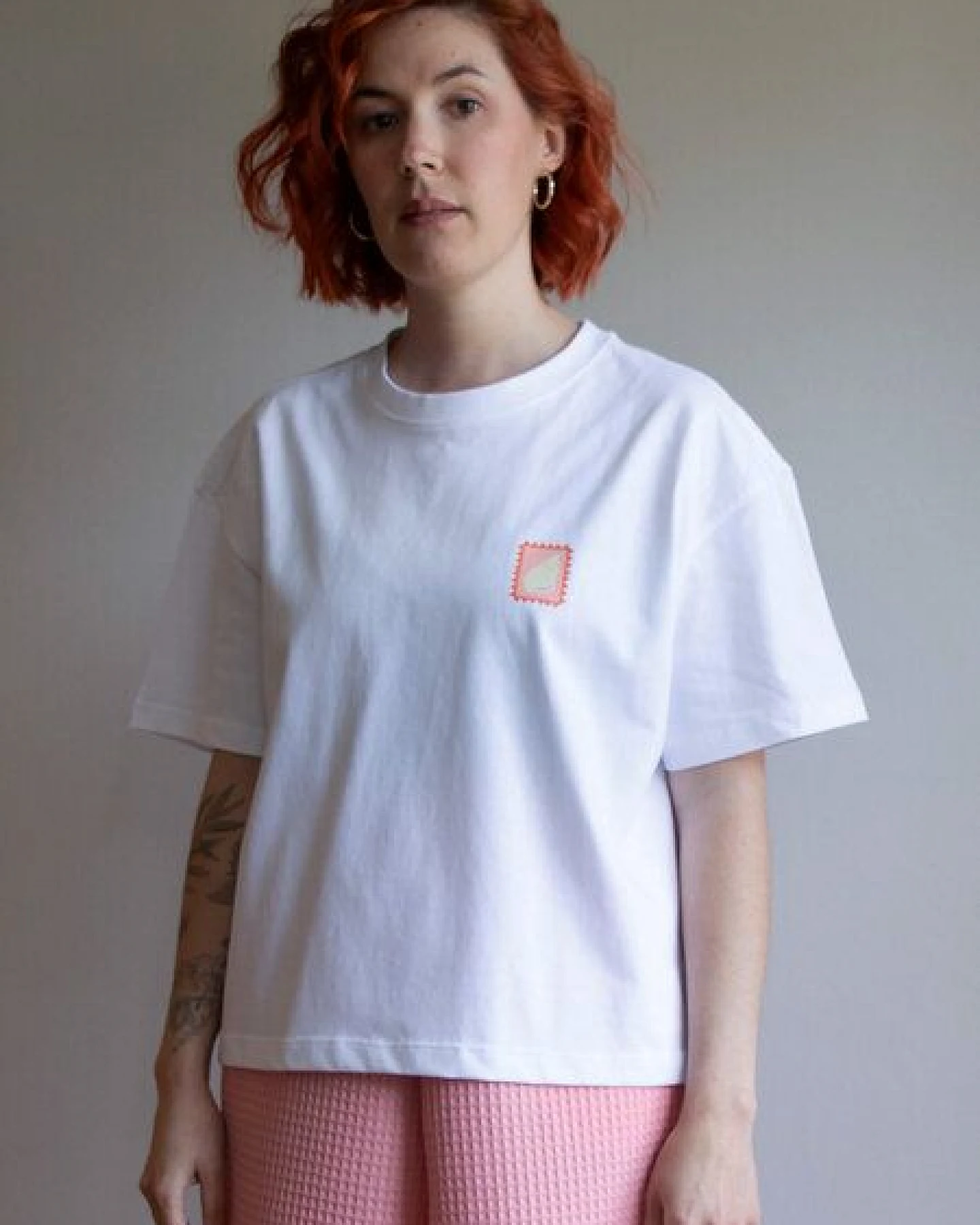 Ecostories Damen T-Shirt – Shell Mail – Ansicht 3