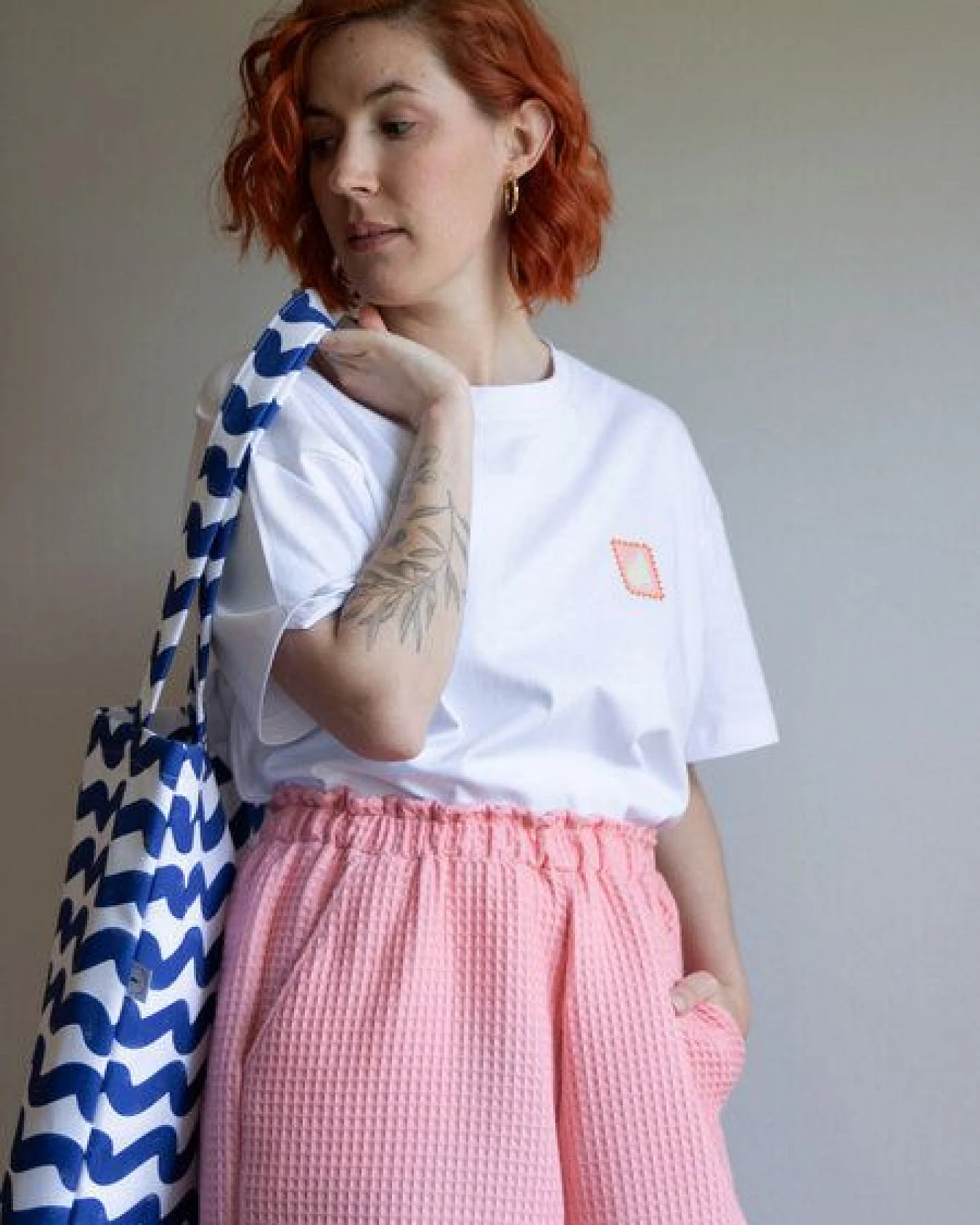 Ecostories Damen T-Shirt – Shell Mail – Ansicht 3