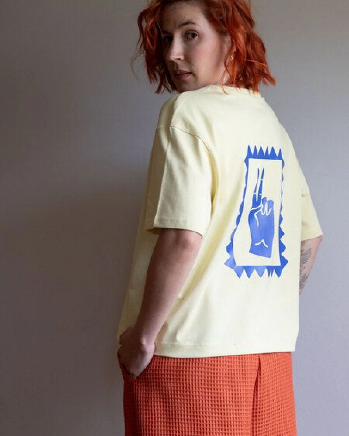 Ecostories Damen T-Shirt – Zitronen Frieden – Ansicht 2