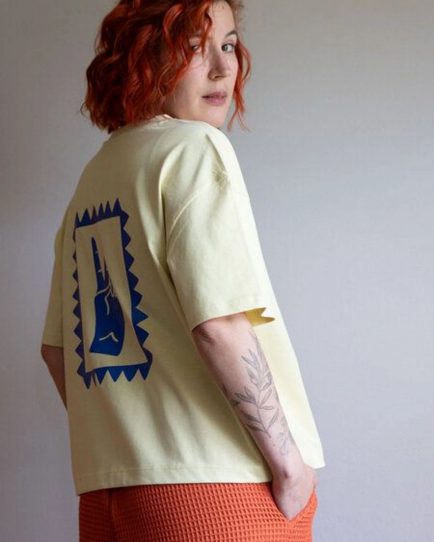 Ecostories Damen T-Shirt – Zitronen Frieden – Ansicht 2