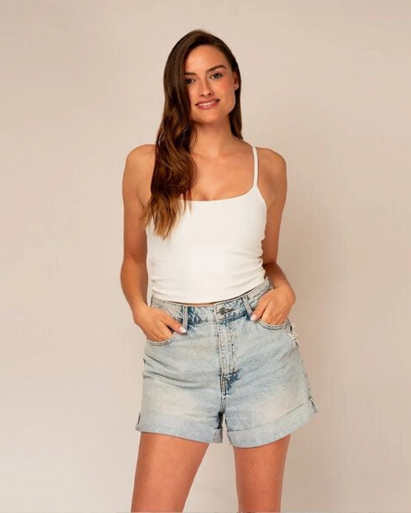 Woodlike Ocean Evolve Long Top - white / rose brown / lila – Ansicht 4