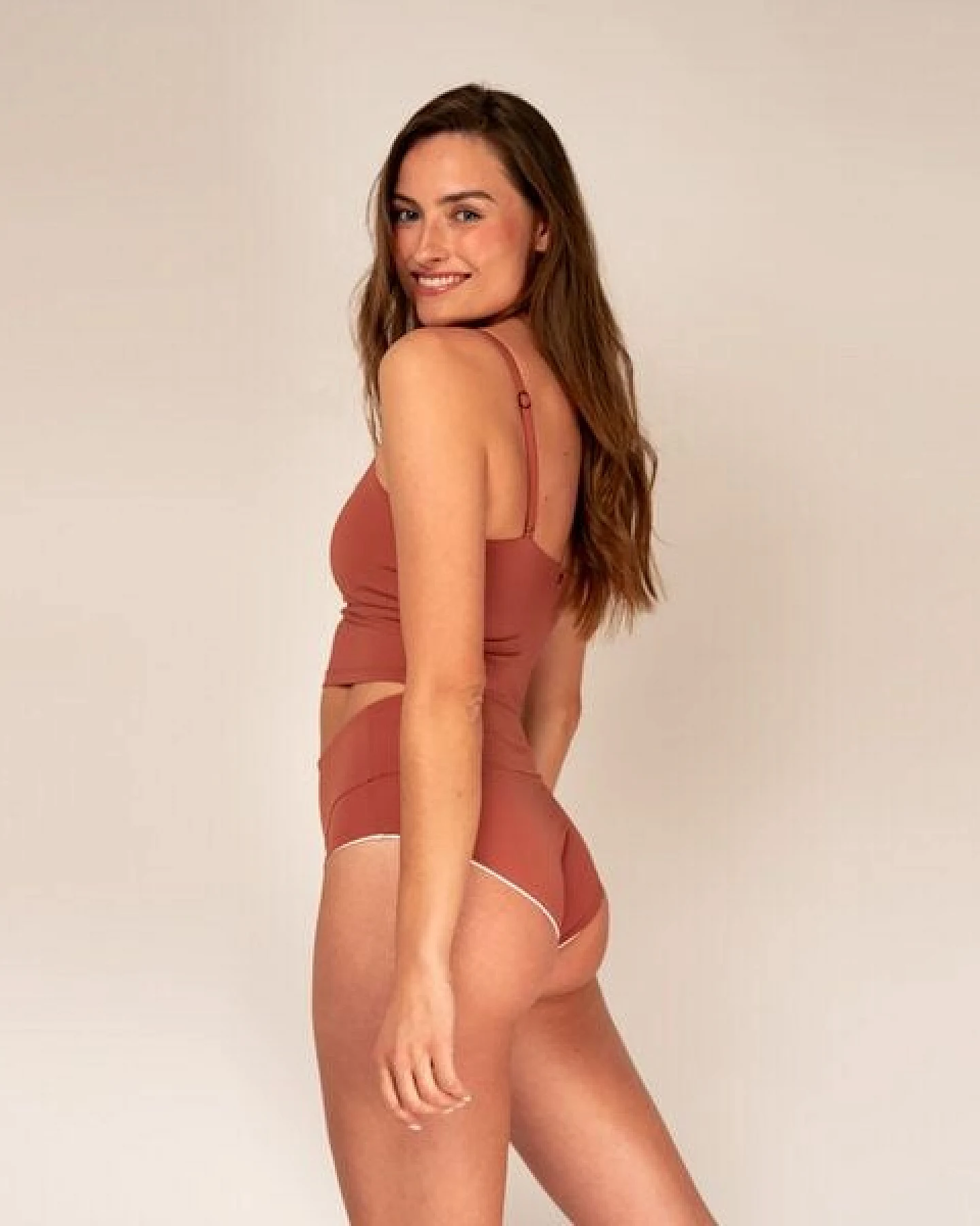 Woodlike Ocean Evolve Long Top - white / rose brown / lila – Ansicht 4