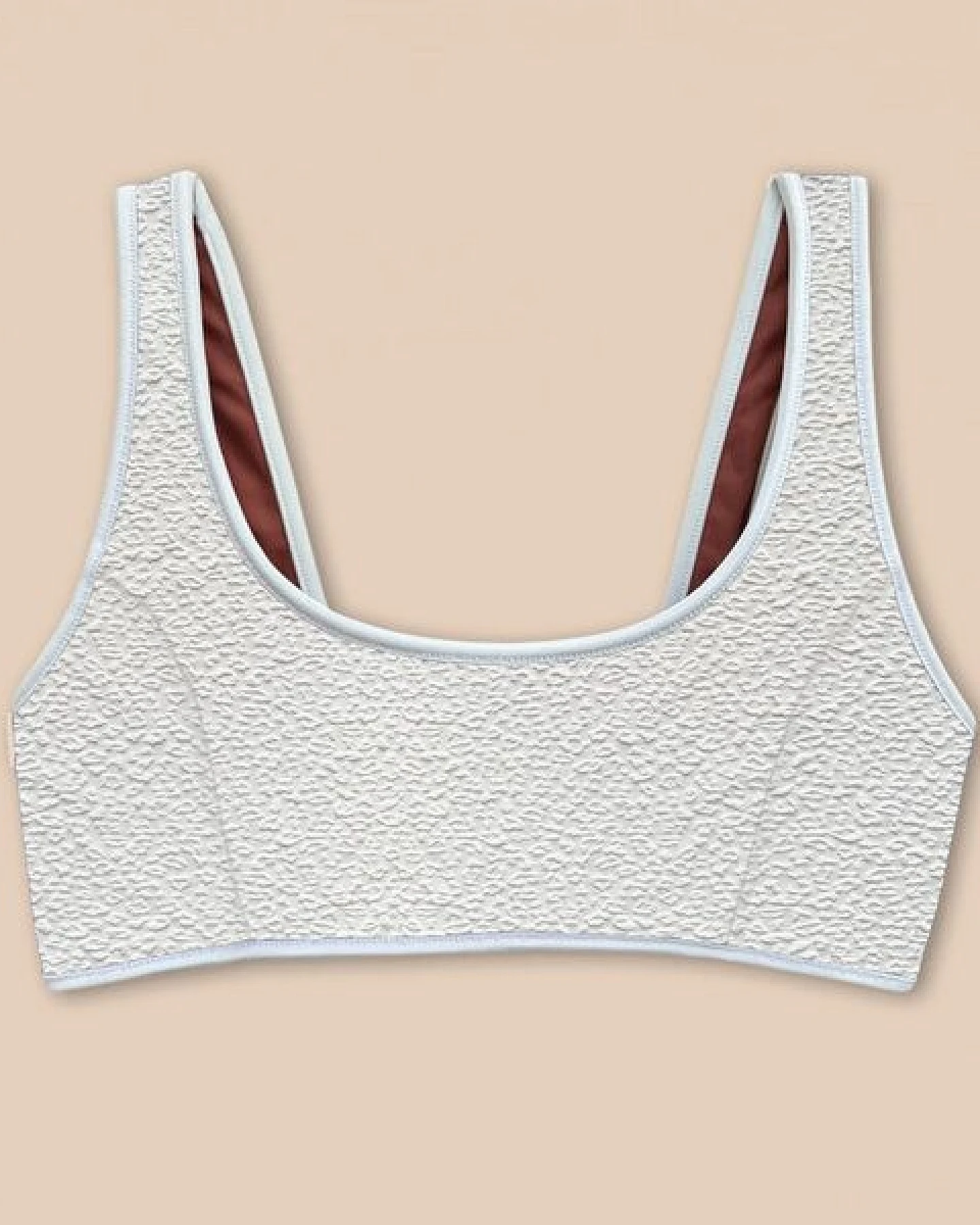 Woodlike Ocean Allie Bikini Top - wendebar white / rose brown / lila – Ansicht 4