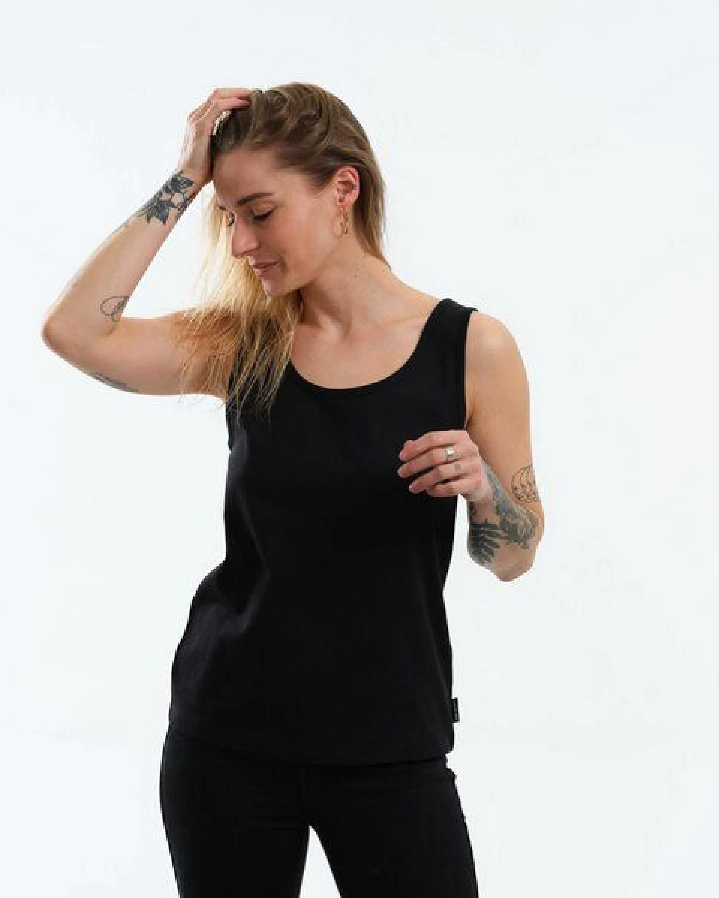 GARY MASH Tanktop Rose aus Biobaumwolle – Ansicht 3