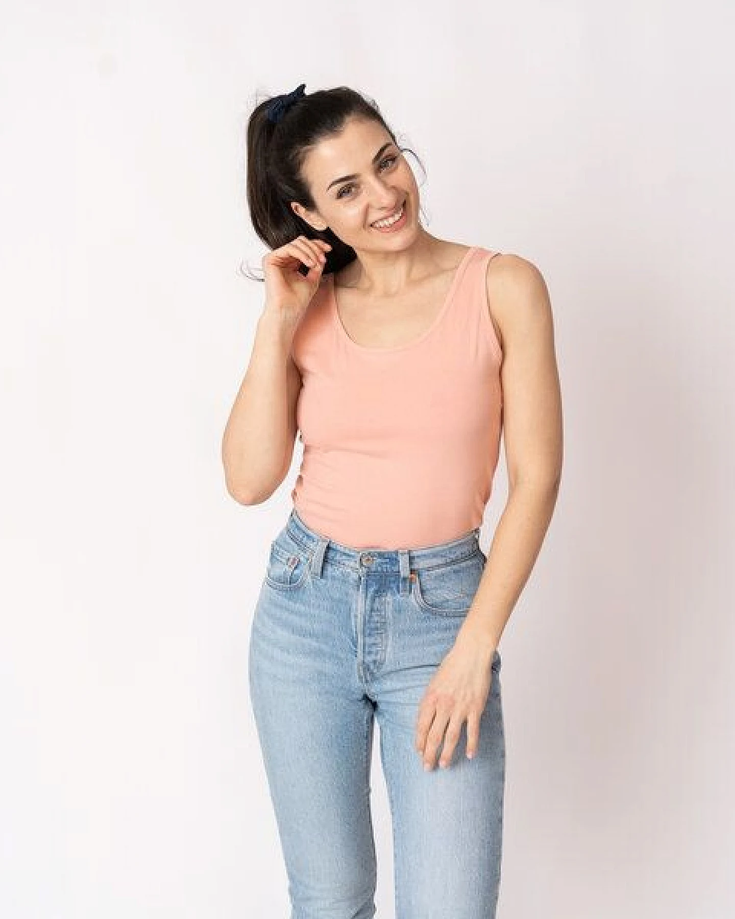 GARY MASH Tanktop Rose aus Biobaumwolle – Ansicht 2