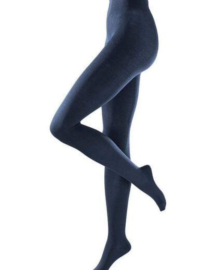 hessnatur Blickdichte Strumpfhose aus Bio-Baumwolle