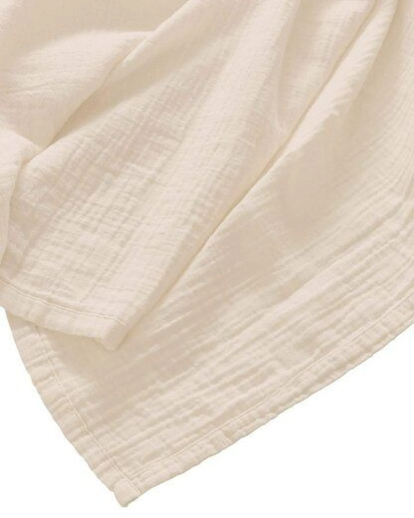 hessnatur Musselin-Decke aus reiner Baumwolle – Ansicht 4