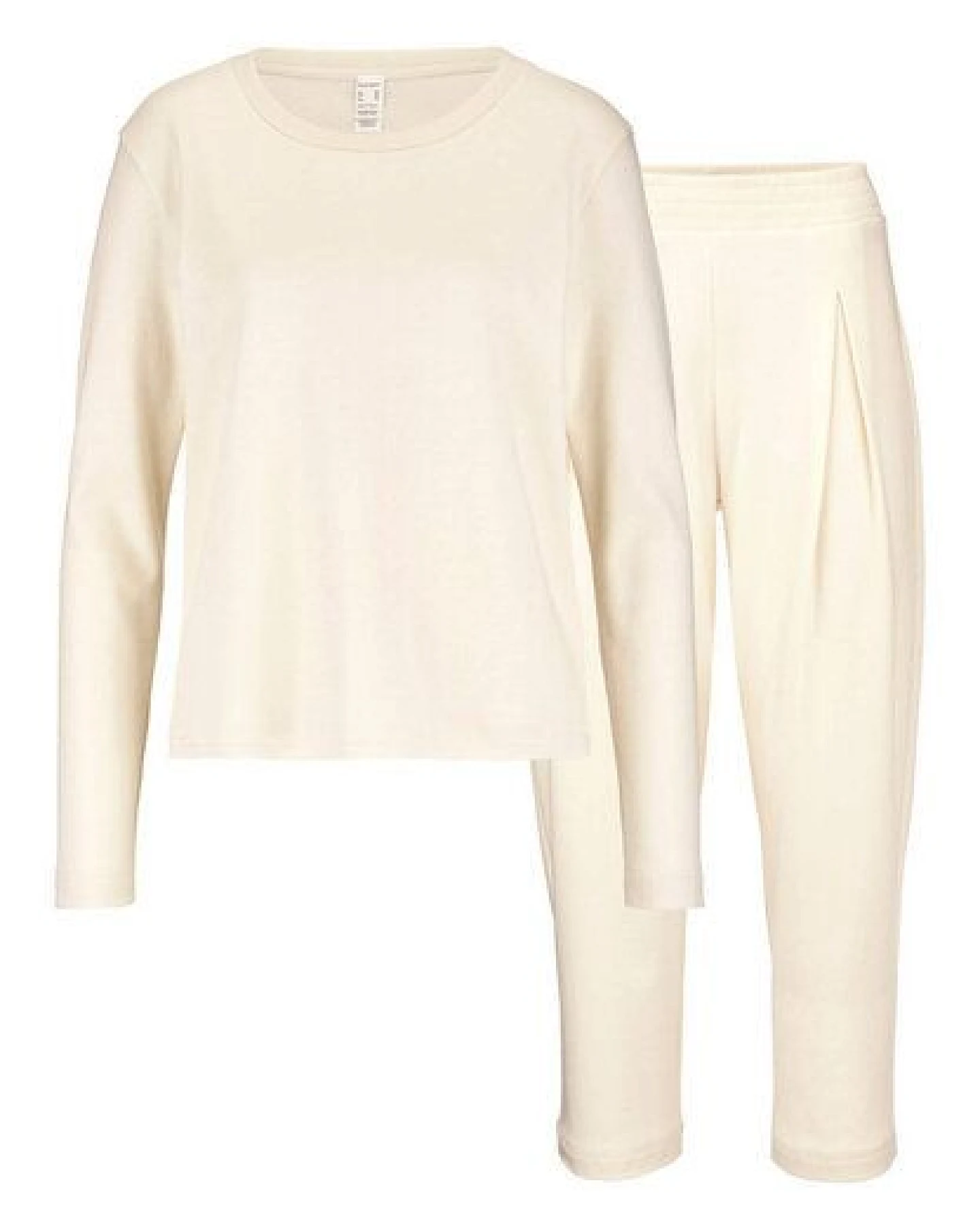 hessnatur Pyjama Regular PURE NATURE aus reiner Bio-Baumwolle – Ansicht 2