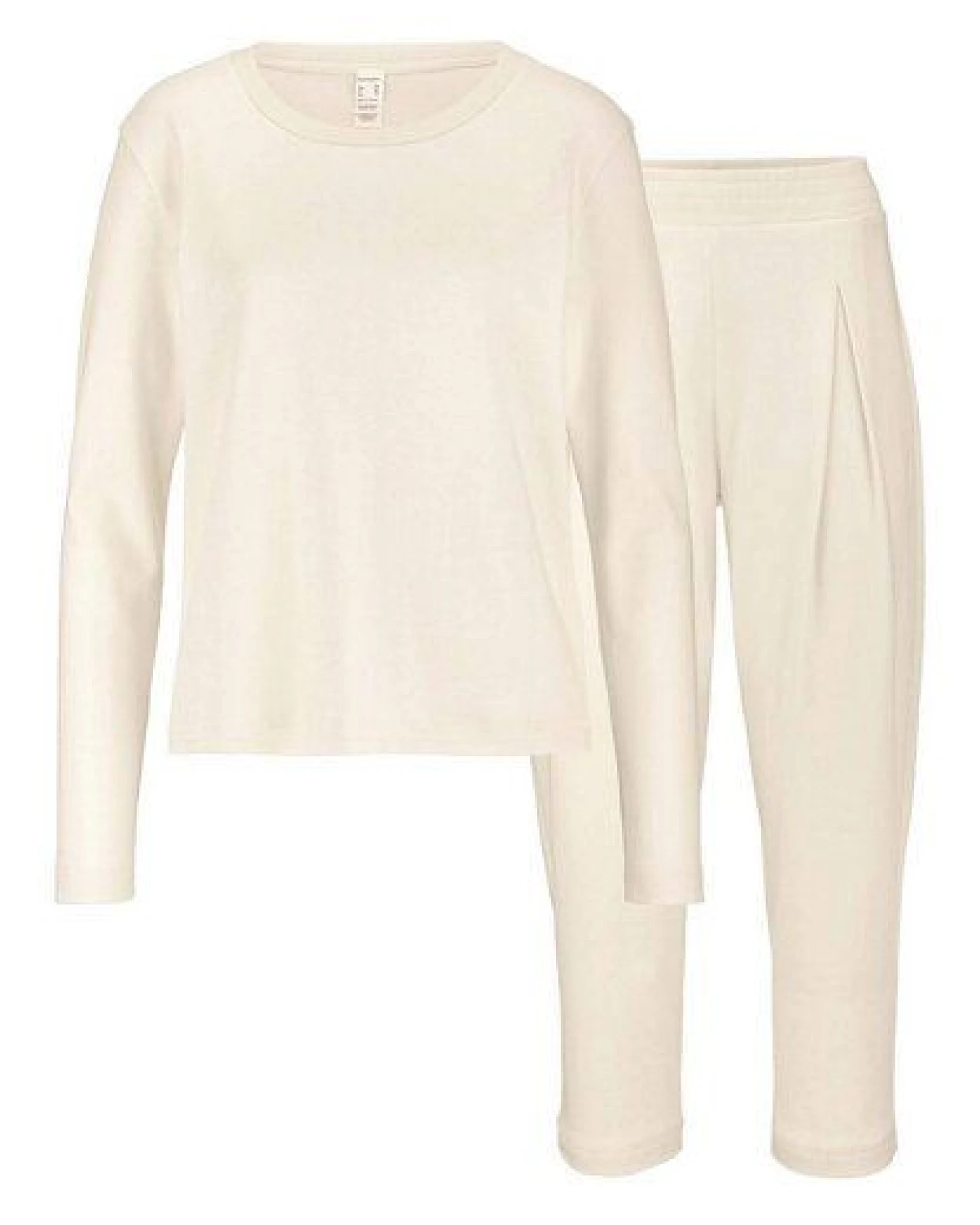 hessnatur Pyjama Regular PURE NATURE aus reiner Bio-Baumwolle – Ansicht 2